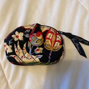 Vera Bradley Black Coin Pouch